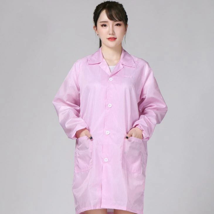 Hot Sale Cleanroom ESD Gown Smock Hot Sale Cleanroom ESD Gown Smock