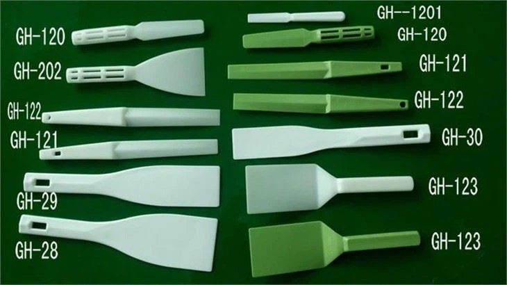 White SMT Solder Paste Spatula